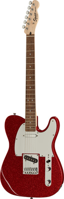 Fender SQ Bullet Tele LRL Red SPKL