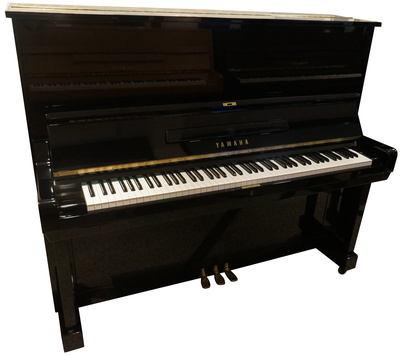Yamaha U3C Piano used, Black Polished