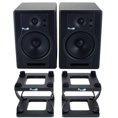 Fluid Audio F5 Stand Bundle