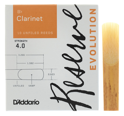 DAddario Woodwinds Reserve Evolution Clarinet 4,0
