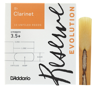 DAddario Woodwinds Reserve Evolution Clarinet3,5+