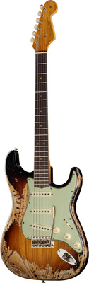 La guitare électrique Fender 50 Strat 3TS Ultra Relic MBVT | Test, Avis & Comparatif