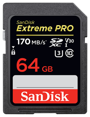 SanDisk Extreme Pro SDXC 64 GB B-Stock