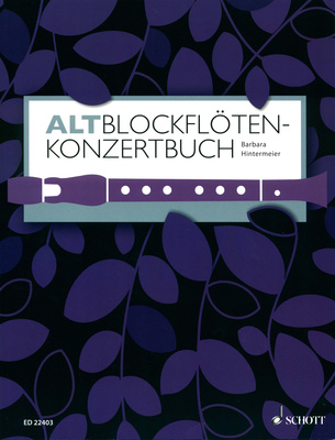 Schott Altblockflöten-Konzertbuch