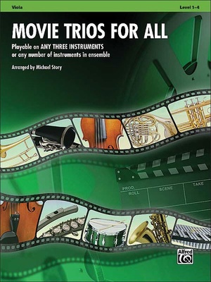 Alfred Music Publishing Movie Trios For All Viola