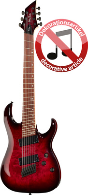Harley Benton FanFret-7 TPB 2017 DLX Deko