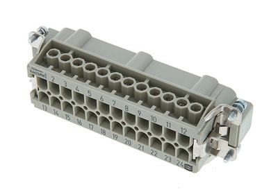 Harting Multipin 24pin 24 kontaktų maitinimo jungtis