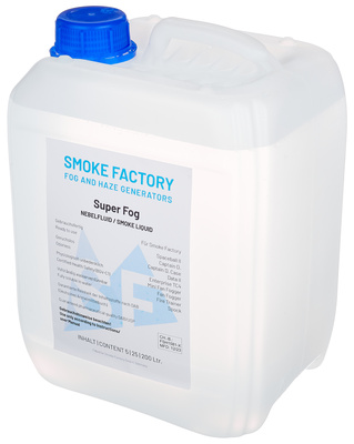 Smoke Factory Super Fog Fluid 5L dūmų skystis