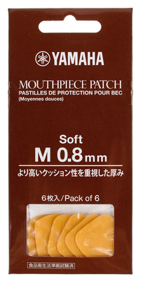 Yamaha Mouthpiece Cushions 0,8mm Soft pūstuko pagalvėlės