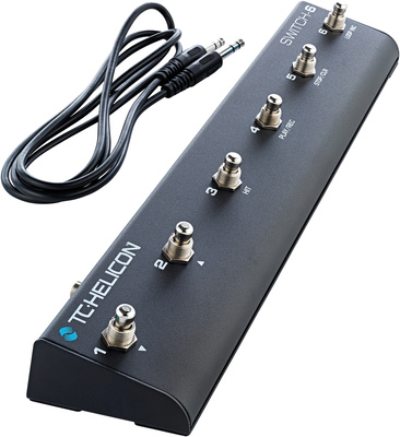 TC-Helicon Switch 6 klavišų pedalų jungiklis