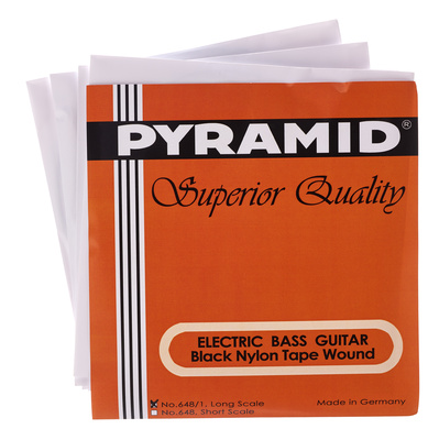 Pyramid Black Tape Nylon Set 648/1 pavienė bosinės gitaros styga
