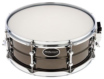 Millenium 14"x5,5" Black Steel plieninis snare būgnas  