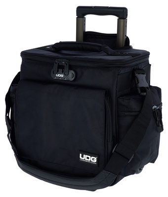 UDG Sling Bag Trolley Deluxe Black įrašų, CD ir laikmenų dėklas