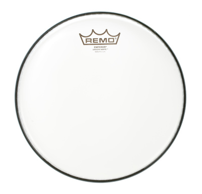 Remo 12" Emperor White Smooth