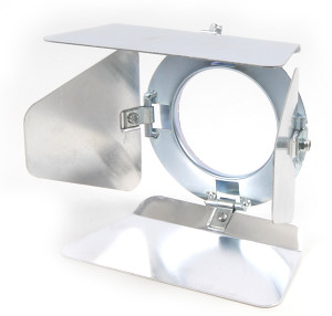 Stairville Barndoor for PAR 16 Polished prožektorių durelės