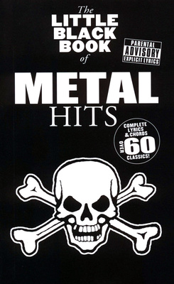 Wise Publications Little Black Book Metal Hits natų knyga