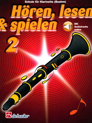 De Haske Hören Lesen Schule 2 Clar.Boeh klarneto mokykla