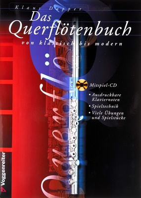Voggenreiter Das Querflötenbuch 1 mokomoji medžiaga fleitoms