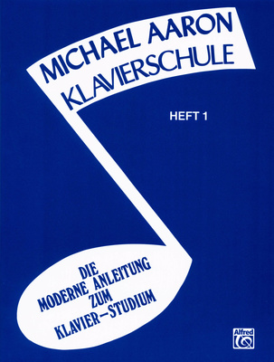 Alfred Music Publishing Aaron Klavierschule 1 fortepijono mokomoji knyga