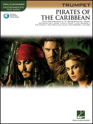 Hal Leonard Pirates Of The Caribbean trimitui natų knyga