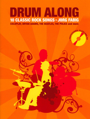 Bosworth Drum Along 10 Class Rock Songs mušamųjų instrumentų natų sąsiuvinis