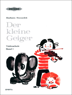 Edition Peters Der Kleine Geiger smuiko mokomoji literatūra
