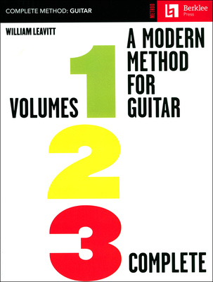 Berklee Press A Modern Method for Guitar mokomoji literatūra gitarai