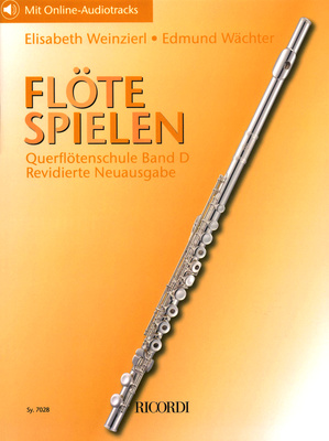 Ricordi Flöte Spielen D fleitai mokomoji medžiaga