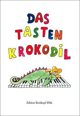 Breitkopf & Härtel Das Tastenkrokodil pianinų dainų knyga