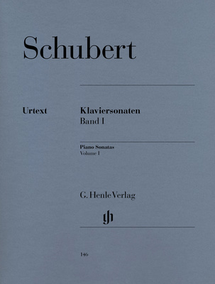 Henle Verlag Schubert Klaviersonaten 1 klasikinė fortepijono literatūra