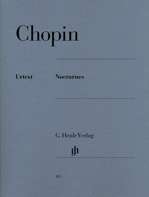 Henle Verlag Chopin Nocturnes fortepijono literatūra