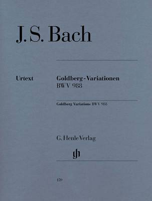 Henle Verlag Bach Goldberg-Variationen klasikinė fortepijono literatūra  