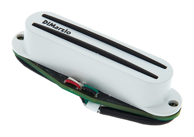 DiMarzio DP186Wh humbuckerių dydžio vieno ritės elektrinės gitaros garso nuėmėjas
