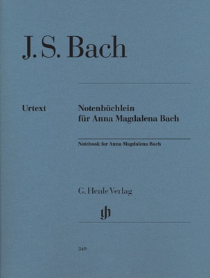 Henle Verlag Bach Notenbüchlein fortepijono literatūra