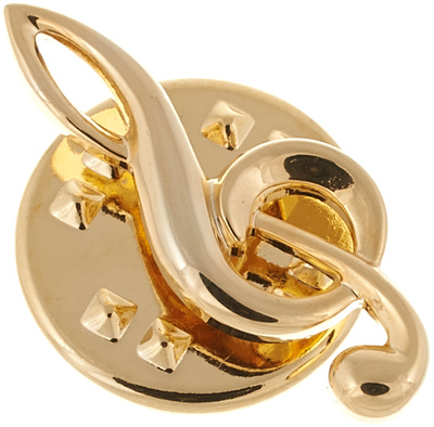 Art of Music Pin Treble Clef Small muzikanto papuošalas  