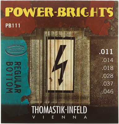 Thomastik Power Brights PB111 elektrinės gitaros stygos