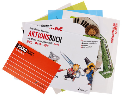 Schott Piano Kids 1 Complete fortepijono mokomoji literatūra