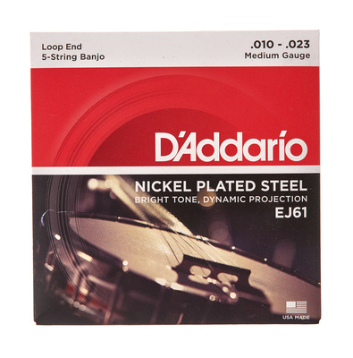 Daddario EJ61 banjo stygos
