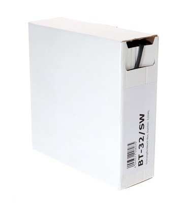 Sommer Cable Shrinktube Box 3,2mm juodas laidų susitraukimo vamzdelis  