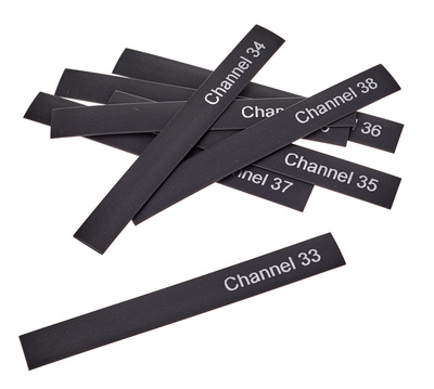 Sommer Cable Shrinktube Set 33-40 traukiamųjų vamzdelių rinkinys
