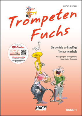 Hage Musikverlag Trompeten Fuchs 1 trimito mokykla