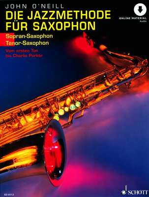 Schott Jazzmethode T-Sax tenoro saksofono mokykla