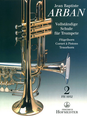 Friedrich Hofmeister Verlag Arban Schule für Trompete 2 trimitui literatūra