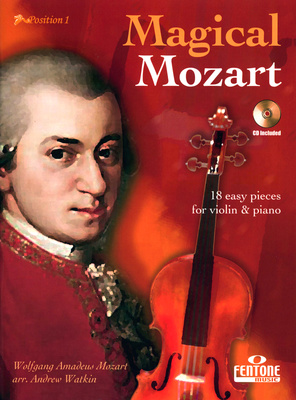 Fentone Music Magical Mozart klasikinė smuikų literatūra