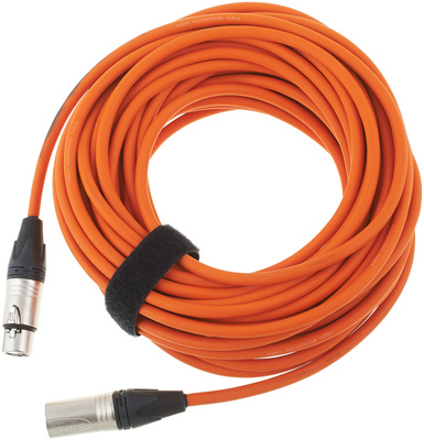 pro snake 17900 Mic-Cable 15 Orange mikrofono laidas