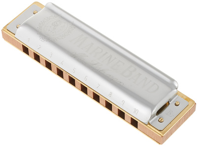 Hohner Marine Band Classic Bb diatoninė lūpinė armonikėlė