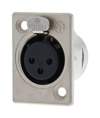 Neutrik NC3 FP-1 3-pin XLR jungtis  