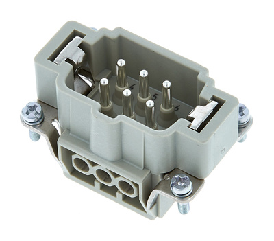 Harting Multipin 6pin 6 kontaktų daugiapinis kištukas  