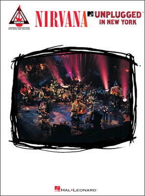 Hal Leonard Nirvana Unplugged In New York akustinės gitaros dainų knyga