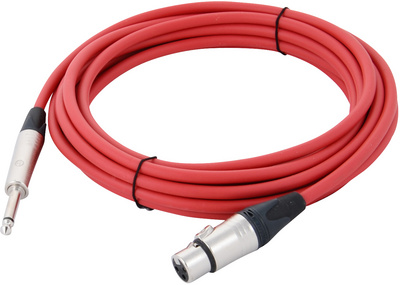 Cordial CTM 5 FP-RD mikrofono laidas
